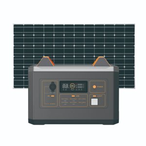 ポータブルソーラーチャージパワーストレージシステムMPPTコントローラUSB Type-Cワイヤレス充電リチウムイオンバッテリー12V DC/AC出力 - Product Image 1