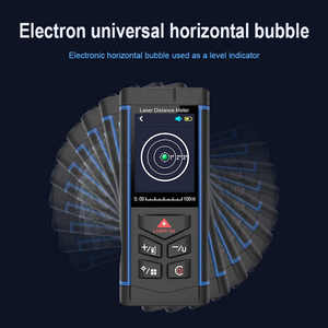 Độ chính xác cao 150m Laser kỹ thuật số khoảng cách mét màu xanh + màu đen AAA pin Bảo hành 3 năm-Thiết bị đo chính xác giá rẻ - Product Image 6