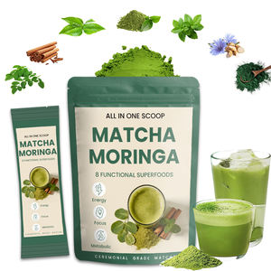 Matcha <span class=keywords><strong>Moringa</strong></span> en Polvo <span class=keywords><strong>de</strong></span> Grado Ceremonial con Inulina, Antioxidante y Refuerzo Inmunológico, Marca OEM Energy Focus - Product Image 1