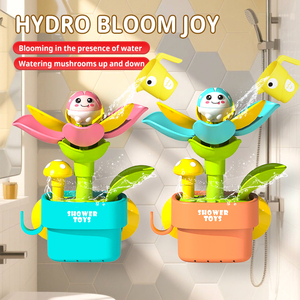 Abeien Jouet de <span class=keywords><strong>bain</strong></span> pour bébé et enfants, d'été, avec <span class=keywords><strong>ventouse</strong></span>, en forme de fleurs en pot de dessin animé mignonnes, avec fonction d'arrosage et de <span class=keywords><strong>jeu</strong></span> de douche - Product Image 2