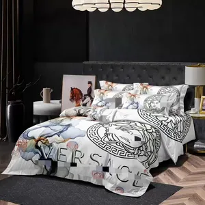 4 Delige Dekbedovertrek Set Dekbed Home Designer 3d Textiel Kingsize Beddengoed Set In Voorraad Lakens Sets