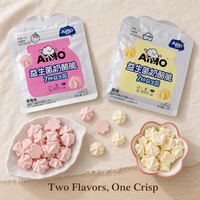 Biscuits Aimo au beurre et au miel, saveur fromage fruité, croustillants et sucrés, 27g, boîte prête à servir