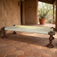 Lit de repos Charpai indien fabriqué à la main en vrac cadre en bois traditionnel en gros corde naturelle tissage lit doux pour un repos confortable