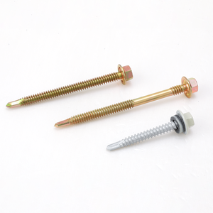 Kim loại thép lợp Vít Máy giặt Hex đầu tự khoan khai thác vít với Oxit Đen kết thúc số liệu cho tấm bánh sandwich - Product Image 5