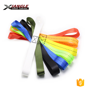 Correa de amarre reutilizable para motocicleta, lazo suave de carga de poliéster de 1 pulgadas, 2200 libras, fabricante - Product Image 5