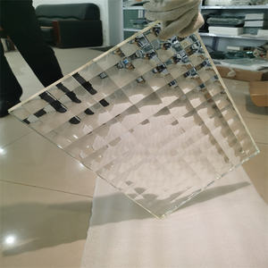 <span class=keywords><strong>Verre</strong></span> strié stratifié SGP Premium 10+10mm double face avec diffusion de lumière élégante pour nervures verticales décoratives - Product Image 3