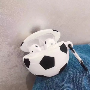 Étui pour écouteurs à thème football dessin animé, compatible Pro2 - Housse en silicone souple et mignonne, très vendue, de haute qualité - Product Image 2