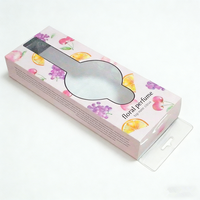 Boîte pliante transparente en PVC écologique imprimée sur mesure avec grande fenêtre, matériaux recyclés pour l'emballage de jouets et de cadeaux