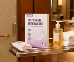 Culottes de voyage jetables pour femmes, douces, non tissées, confortables, respirantes, hygiéniques, fabriquées directement par l'usine OEM - Product Image 1