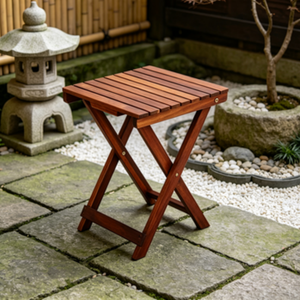 <span class=keywords><strong>Table</strong></span> d'appoint <span class=keywords><strong>pliante</strong></span> tendance en bois de sapin de qualité supérieure, bureau de loisirs léger et portable pour la plage, les vacances en bord de mer et les fêtes en extérieur - Product Image 3