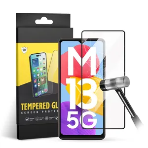 Phụ Kiện Điện Thoại Di Động 9H Kính Cường Lực Lụa 2,5D Bảo Vệ Màn Hình Cho Samsung Galaxy M12 M13 M33 M53 M52 M23 M32 M20 Kính