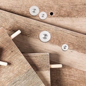 Guest Quality Stainless Steel Wood Dowel Positioning Tool Set 8 Pc Woodworking <b>Drill</b> <b>Guide</b> For Construction - Product Image 2