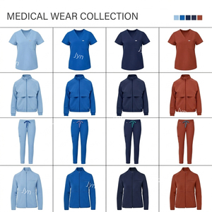 Uniformes Quirúrgicos JYN para Médico, <span class=keywords><strong>Enfermera</strong></span> y Dentista, Ropa <span class=keywords><strong>de</strong></span> <span class=keywords><strong>Trabajo</strong></span> para Invierno y Verano, Modelo Talla XL - Product Image 4
