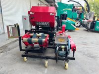 Unité de pressage et d'emballage de foin portable entraînée par une prise de force (PTO), scellée sous film pour la ferme, entièrement automatique et à haute efficacité