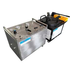 Suncenter manuel taşınabilir hidrolik <span class=keywords><strong>test</strong></span> makinesi emniyet valfi kaçak basınç tezgah 0-400 Bar basınç aralığı gaz su 50 ton - Product Image 1