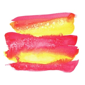 Cuadro de Lona Profesional Más Vendido con Diseño Abstracto en Amarillo y Rojo para Arte Moderno de Oficina - Product Image 5