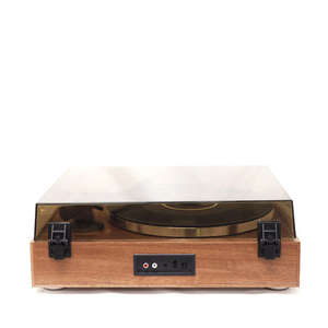 Tocadiscos de Vinilo Moderno de Madera para Escritorio, con Altavoz Integrado, 2 Velocidades, para Decoración del Hogar, Audio de Alta Fidelidad - Product Image 6