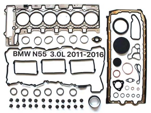 Kusima Kit perbaikan Gasket penuh kualitas tinggi Set Gasket pemeriksaan untuk BMW N55 N55B30 <span class=keywords><strong>3</strong></span>.0L L6 OE 11127599212 11127591482 - Product Image 5