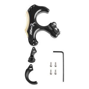 Directo de fábrica: Disparador de tensión trasera para arco compuesto de competición, accesorio de disparo para arco y flecha de 3 o 4 dedos - Product Image 2