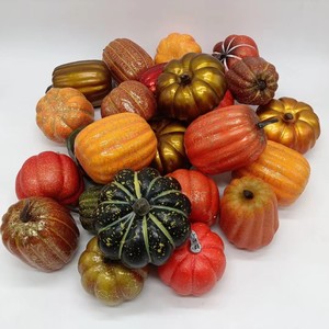 Decoraciones de Calabaza y Girasol de Gran Tamaño en Colores Otoñales, Hojas de Arce Artificiales para la Celebración de Halloween - Product Image 5