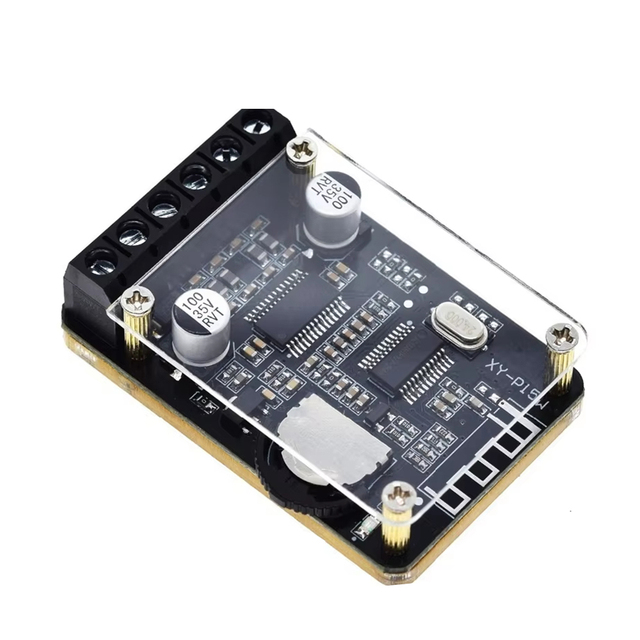 RNSbot 10W/15W/20W Stereo Bluetooth 5.0 Power Amplifier Board 12V/24V High Power Digital Amplifier Module XY-P15W