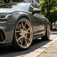 Jantes en alliage forgé monobloc haute performance à multiples rayons, 20, 21, 24 pouces, 5x108, 5x112, 5x114.3, 5x120 pour Mercedes Benz