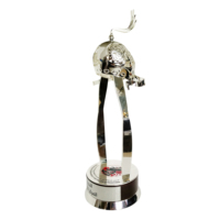Logo personnalisé Argent Chasse Aigle Trophée Médailles Plaques Métal Artisanat Prix Souvenir Cadeaux pour le Moyen-Orient Décor