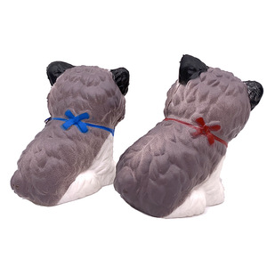 Jouets <span class=keywords><strong>anti</strong></span>-<span class=keywords><strong>stress</strong></span> en mousse PU en forme d'animal <span class=keywords><strong>chien</strong></span> à montée lente avec logo personnalisé, cadeau promotionnel pour enfants, garçons et filles - Product Image 4
