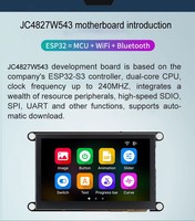 Placa de Desarrollo ESP32-S3 con Pantalla Táctil Capacitiva HMI de 4.3 Pulgadas, Módulo de Pantalla WiFi
