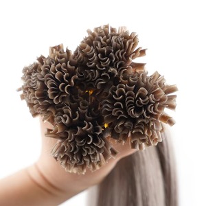 Extensions de cheveux Premium Snail Tip, cuticules alignées, Remy vietnamien, double tirage, double trame machine, vente en gros, <span class=keywords><strong>blond</strong></span> décoloré - Product Image 3