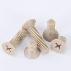 Sujetadores de tornillo avellanado de plástico M1.2 - M10 Tornillo de nailon aislado Perno PEEK de polieteretercetona resistente <span class=keywords><strong>a</strong></span> altas temperaturas - Product Image 6