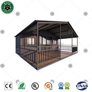 Villas préfabriquées démontables 2-3 chambres, maison conteneur extensible, construction rapide, maison mobile à panneaux sandwich, vente en gros - Product Image 2