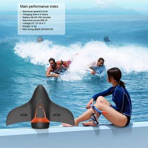 Propulseur sous-marin portatif en PVC pour la natation, la plongée et les loisirs aquatiques - Product Image 6