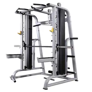 2023 Wholesale Commercial Multi Function Trainer With Cables Rack Multifunction Gym Smith Machine