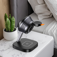 Nouveau Style 25W chargeur sans fil magnétique à refroidissement actif 3 en 1 chargeur QI2.2 haute vitesse pour IPhone/montre/écouteur