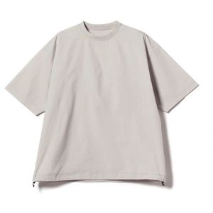 เสื้อยืดผ้าโพลีเอสเตอร์แห้งเร็วสำหรับผู้ชายเสื้อยืดโอเวอร์ไซส์น้ำหนักเบางานตามสั่ง - Product Image 5