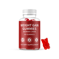Bonbons gommeux à la lipase d'aubépine de haute qualité, bonbons digestifs à absorption rapide, stimulant d'appétit pour hommes et femmes, bonbons pour la prise de poids pour adultes