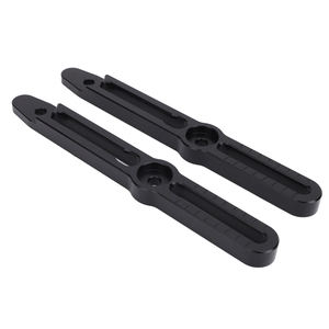 Kit de soporte para ajustadores de parabrisas, aluminio, reduce el ruido, repuesto para Suzuki <span class=keywords><strong>V</strong></span> <span class=keywords><strong>Strom</strong></span> 800DE DL800 <span class=keywords><strong>2022</strong></span> a 2024, color negro - Product Image 4