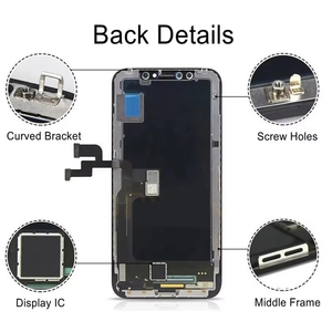 Écran OLED de remplacement pleine <span class=keywords><strong>taille</strong></span> pour <span class=keywords><strong>iPhone</strong></span> 16, pièces de réparation mobiles de haute qualité, vente en gros - Product Image 3