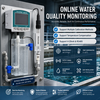Analyseur de chlore résiduel en ligne Taijia TEM-CL803 pour le contrôle des effluents des stations d'épuration industrielles