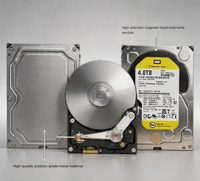 Enterprise WD Gold Überwachungs-Festplatte 3,5" SATA Interne Festplatte 1TB-4TB für CCTV DVR NVR Desktop NAS Speicher