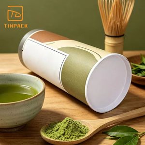 Lata de Aluminio Hermética de Grado Alimenticio con Impresión Personalizada Premium para Envasado de Matcha y Té - Product Image 3