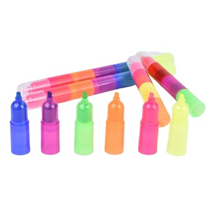 Trường Sơn 6 Phần Graffiti Marker <span class=keywords><strong>Highlighter</strong></span> Biểu Tượng Tùy Chỉnh Bút Nhiều Màu - Product Image 2