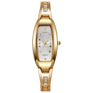 Nouvelle montre ovale à petit cadran, montre de niche pour femme, montre bracelet petite et raffinée, montre à quartz pour femme - Product Image 4