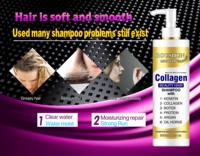 Shampoo réparateur multi-usages ROUSHUN au collagène, à la kératine et à l'huile d'argan