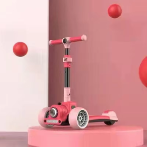 Patinete Plegable de 3 Ruedas con Pedal de Empuje, Modelo 2026 Unisex, Ruedas de Goma Ligeras para Niños de 3 a 12 Años, Uso en Exteriores - Product Image 5