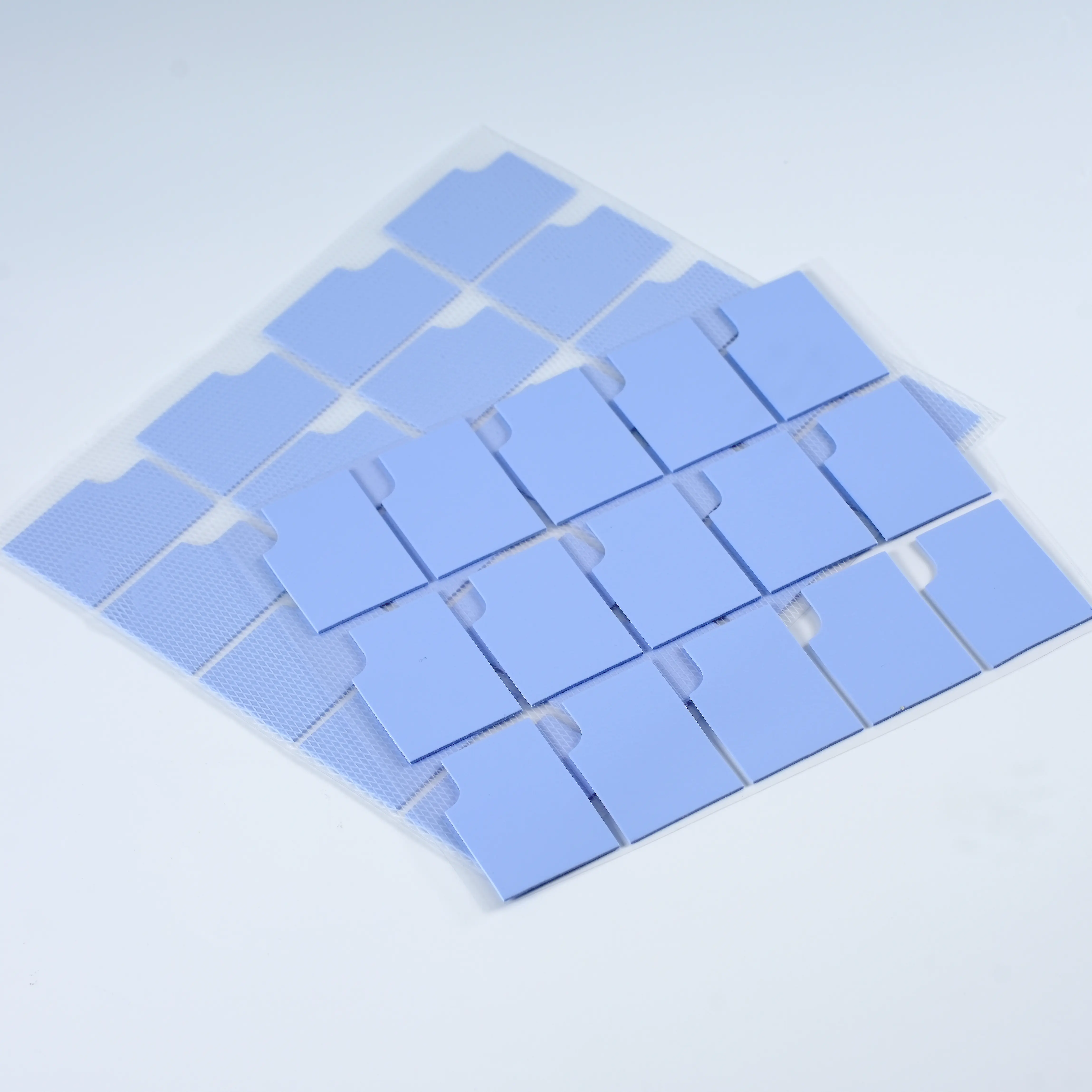 Haopta hot sales thermal conductive silicone pad thermal pad silicone for nvme ssd silicone roll thermal pad suit for Cpu GPU