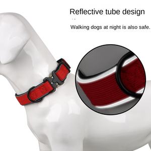 <span class=keywords><strong>Collar</strong></span> Táctico para Perro con Luz Reflectante, Ajustable, para Perros Grandes y Medianos, Correa para el Cuello - Product Image 2