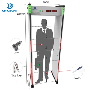 Metal Detector a Portale <span class=keywords><strong>UB500</strong></span> Prezzo di Fabbrica Funzione Regolabile del Tempo Sicurezza UNIQSCAN - Product Image 5
