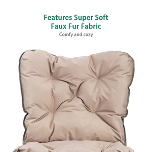 Personalizzato accogliente mobili interni di lusso imbottito pieghevole <span class=keywords><strong>luna</strong></span> salotto adulto sedia piattino - Product Image 4